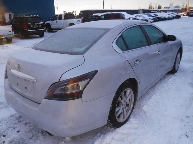 1N4AA5AP2EC481438 - 2014 NISSAN MAXIMA S SILVER photo 4