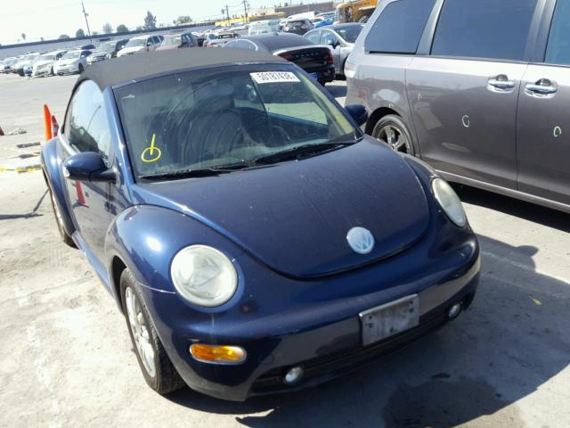 3VWCM21Y34M305686 - 2004 VOLKSWAGEN NEW BEETLE 蓝色 照片 1