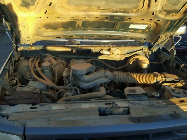 1FTEF14N7SLA44448 - 1995 FORD F150 GREEN photo 7