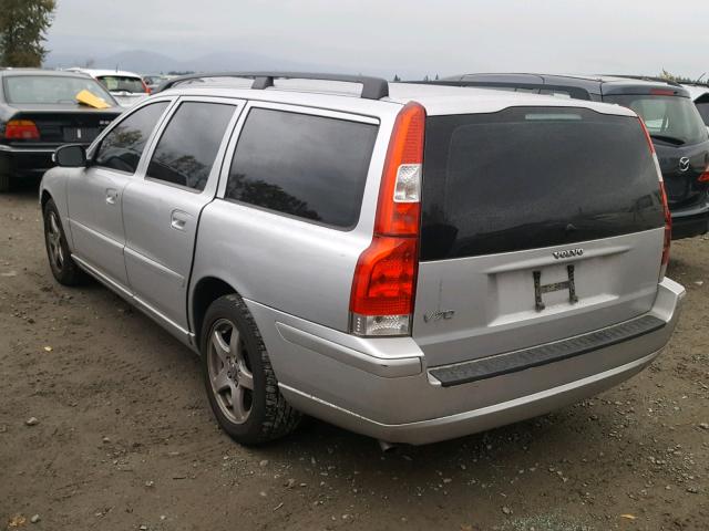 YV1SW612871662580 - 2007 VOLVO V70 SILVER photo 3