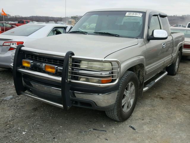 1GCEK19T7XE104534 - 1999 CHEVROLET SILVERADO TAN photo 2