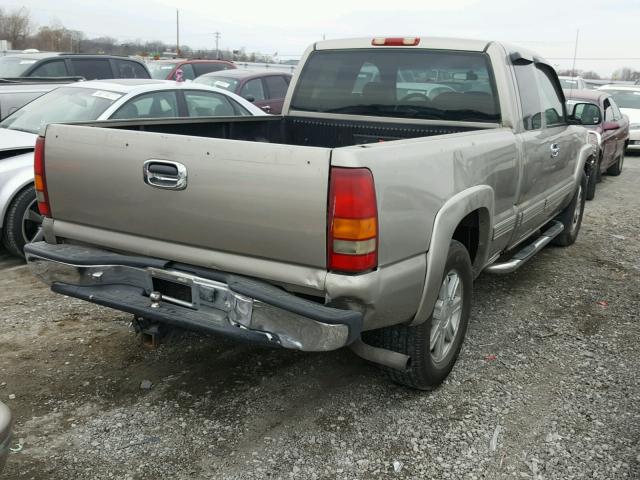 1GCEK19T7XE104534 - 1999 CHEVROLET SILVERADO TAN photo 4