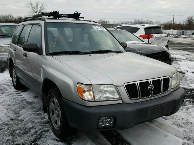 JF1SF63591H758770 - 2001 SUBARU FORESTER L GRAY photo 1