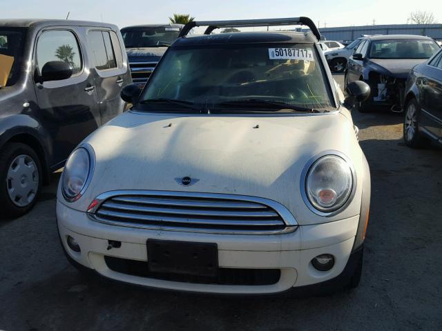 WMWML3C55ATX36754 - 2010 MINI COOPER CLU BEIGE photo 9