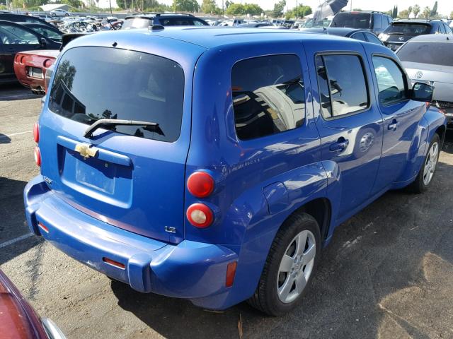 3GNDA33D98S574462 - 2008 CHEVROLET HHR LS Azul foto 4