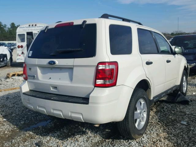 1FMCU9D7XCKC29710 - 2012 FORD ESCAPE XLT WHITE photo 4