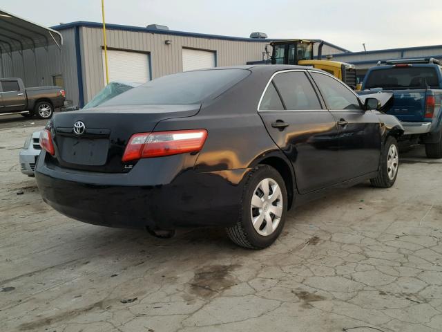 4T1BE46K67U171392 - 2007 TOYOTA CAMRY NEW BLACK photo 4