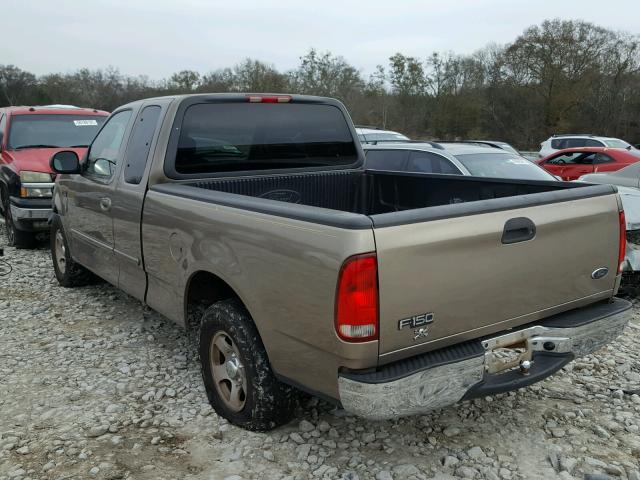 1FTRX17222NA43776 - 2002 FORD F150 GOLD photo 3