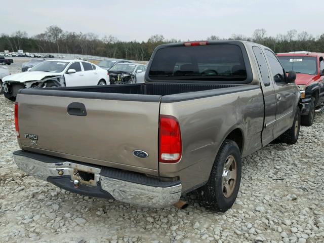 1FTRX17222NA43776 - 2002 FORD F150 GOLD photo 4