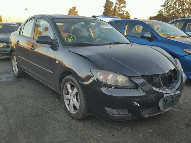 JM1BK12F341112785 - 2004 MAZDA 3 I BLACK photo 1