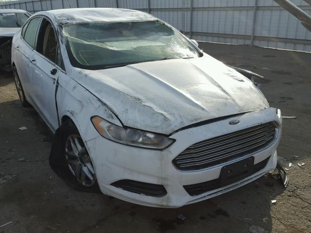 3FA6P0H73GR366896 - 2016 FORD FUSION SE WHITE photo 1