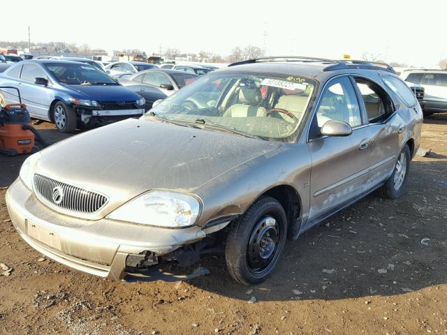 1MEHM59S55A605608 - 2005 MERCURY SABLE LS P TAN photo 2