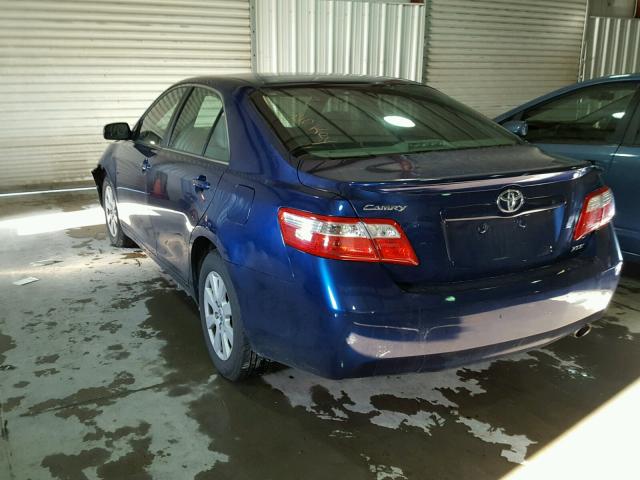 4T1BE46K67U072782 - 2007 TOYOTA CAMRY NEW BLUE photo 3