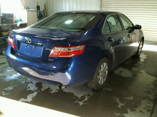 4T1BE46K67U072782 - 2007 TOYOTA CAMRY NEW BLUE photo 4