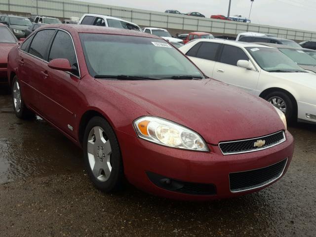 2G1WD58C769252541 - 2006 CHEVROLET IMPALA SUP 勃艮第红 照片 1