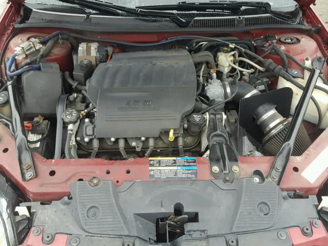 2G1WD58C769252541 - 2006 CHEVROLET IMPALA SUP 勃艮第红 照片 7