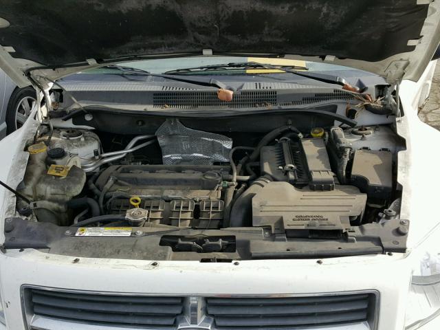 1B3HB48B58D653231 - 2008 DODGE CALIBER SX WHITE photo 7