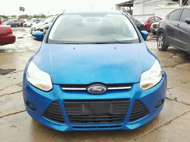 1FADP3F28DL220505 - 2013 FORD FOCUS SE BLUE photo 9