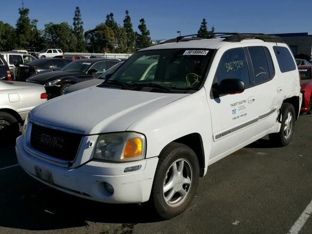 1GKES16SX26122948 - 2002 GMC ENVOY XL WHITE photo 2