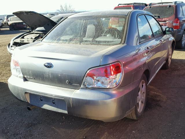 JF1GD61677H521243 - 2007 SUBARU IMPREZA 2. GRAY photo 4