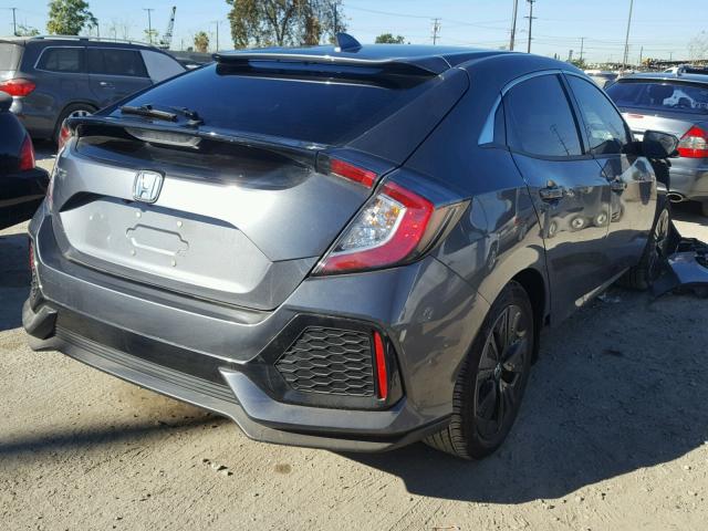 SHHFK7H52HU411604 - 2017 HONDA CIVIC EX ნაცრისფერი ფოტო 4