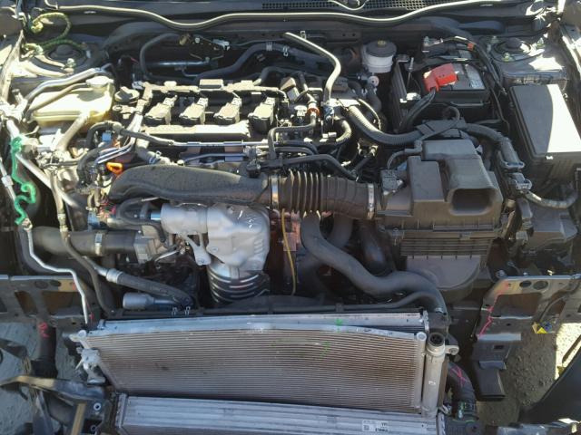 SHHFK7H52HU411604 - 2017 HONDA CIVIC EX ნაცრისფერი ფოტო 7