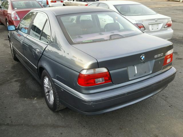 WBADT63483CK33876 - 2003 BMW 530 I AUTO GRAY photo 3