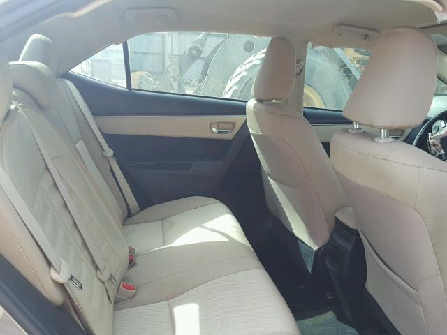 5YFBPRHEXEP051852 - 2014 TOYOTA COROLLA EC 棕色 照片 6