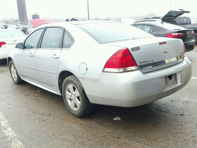2G1WG5EK7B1198976 - 2011 CHEVROLET IMPALA LT GRAY photo 3