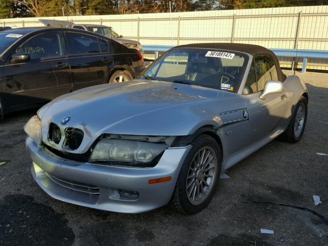 WBACN53441LL48925 - 2001 BMW Z3 3.0 SILVER photo 2