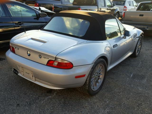 WBACN53441LL48925 - 2001 BMW Z3 3.0 SILVER photo 4