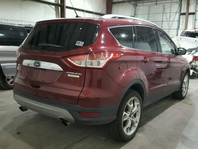 1FMCU0J97EUB71791 - 2014 FORD ESCAPE TIT RED photo 4