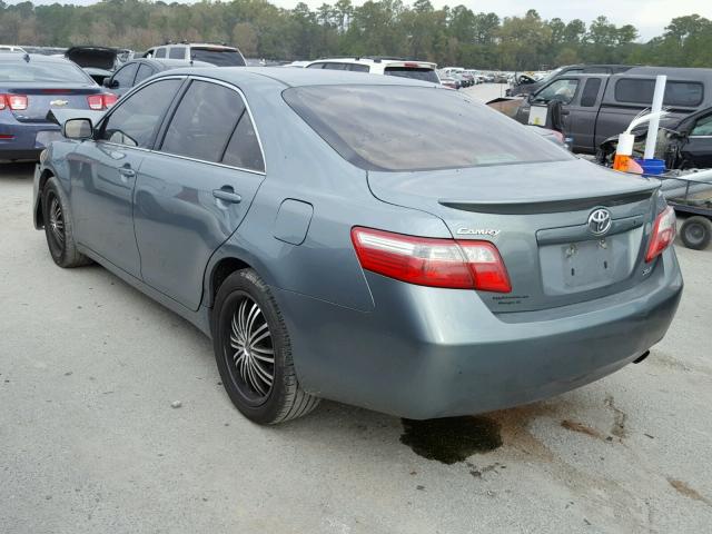 4T1BE46K27U618915 - 2007 TOYOTA CAMRY NEW TEAL photo 3