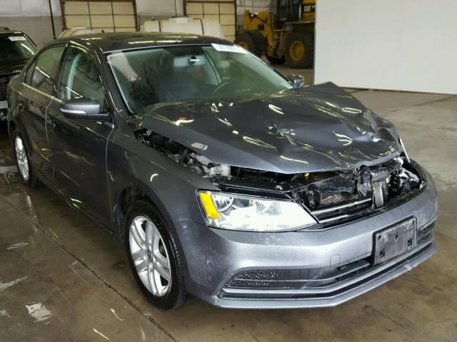 3VWD07AJ8FM225819 - 2015 VOLKSWAGEN JETTA SE GRAY photo 1