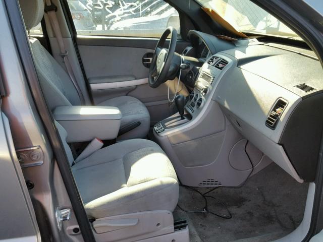 2CNDL23F356148951 - 2005 CHEVROLET EQUINOX LS GRAY photo 5