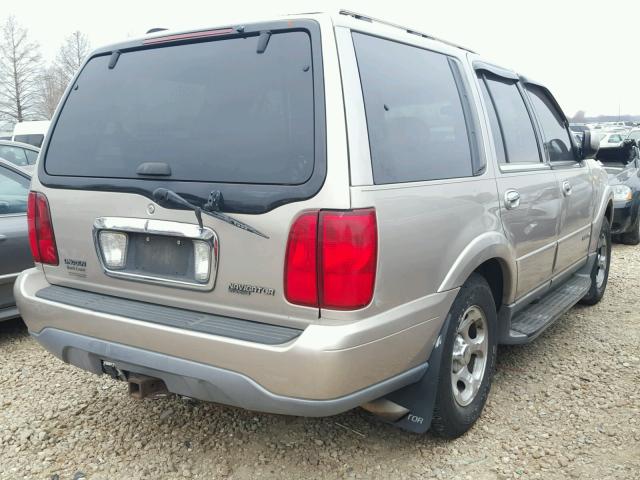 5LMFU28RX1LJ12147 - 2001 LINCOLN NAVIGATOR BEIGE photo 4