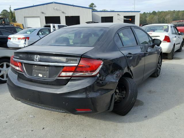 2HGFB2F93FH509382 - 2015 HONDA CIVIC EXL BLACK photo 4