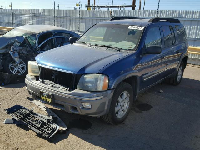 4NUES16S966701340 - 2006 ISUZU ASCENDER S BLUE photo 2