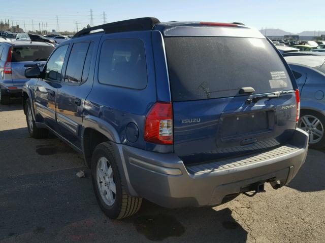 4NUES16S966701340 - 2006 ISUZU ASCENDER S BLUE photo 3