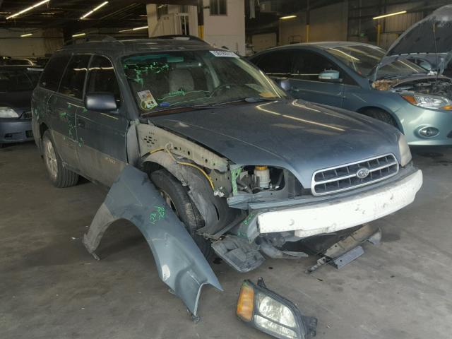 4S3BH675417620980 - 2001 SUBARU LEGACY OUT GREEN photo 1