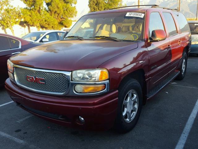 1GKFK66U91J293382 - 2001 GMC DENALI XL BURGUNDY photo 2