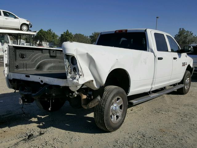 3C63R3GL4FG657416 - 2015 RAM 3500 ST WHITE photo 4