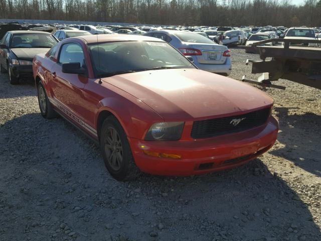 1ZVHT80NX85140458 - 2008 FORD MUSTANG RED photo 1