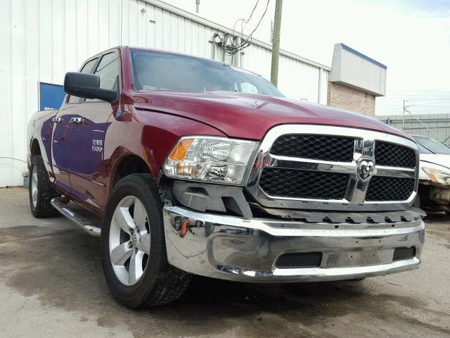 1C6RR6GP0DS659216 - 2013 RAM 1500 SLT BURGUNDY photo 1