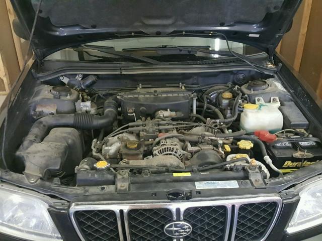 JF1SF65611H728071 - 2001 SUBARU FORESTER S BLACK photo 7