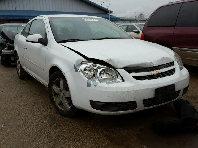 1G1AL12F057644737 - 2005 CHEVROLET COBALT LS WHITE photo 1