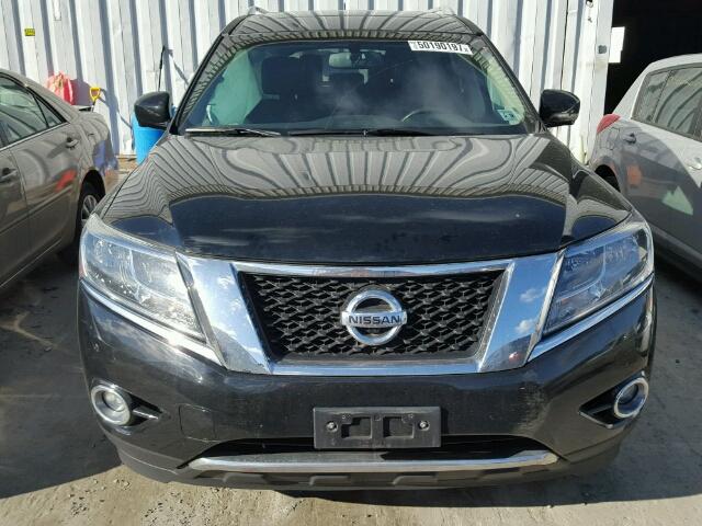 5N1AR2MM3DC656986 - 2013 NISSAN PATHFINDER BLACK photo 9