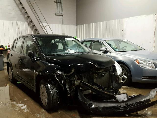 3N1BC13E79L417745 - 2009 NISSAN VERSA S BLACK photo 1