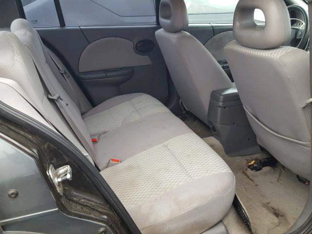 1G8AJ55FX7Z156459 - 2007 SATURN ION LEVEL GRAY photo 6