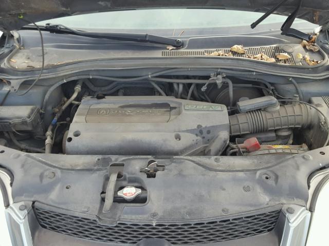 2HNYD18801H537093 - 2001 ACURA MDX TOURIN GRAY photo 7